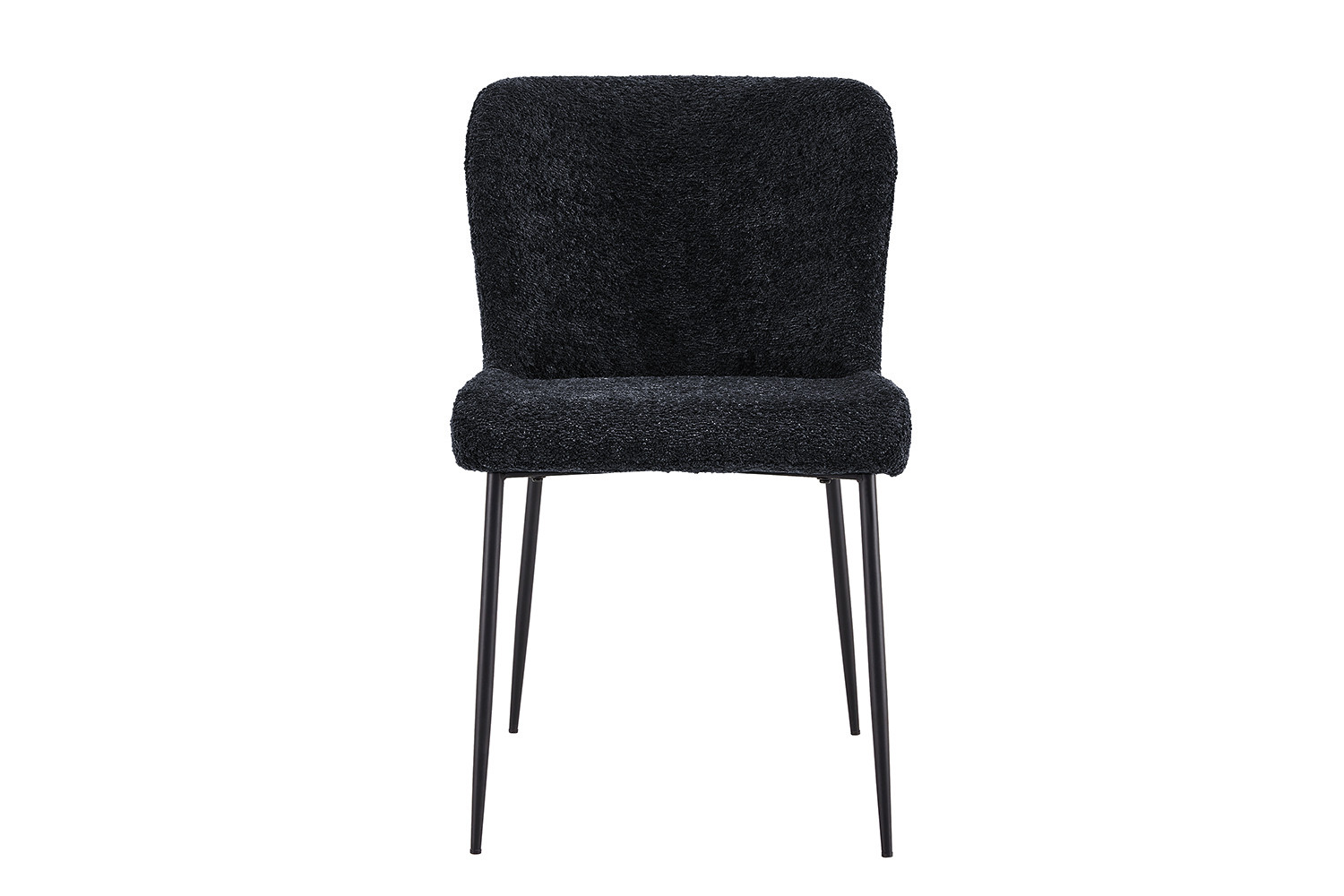 Stoel Lisa – Bouclé Donkergrijs - Image 3