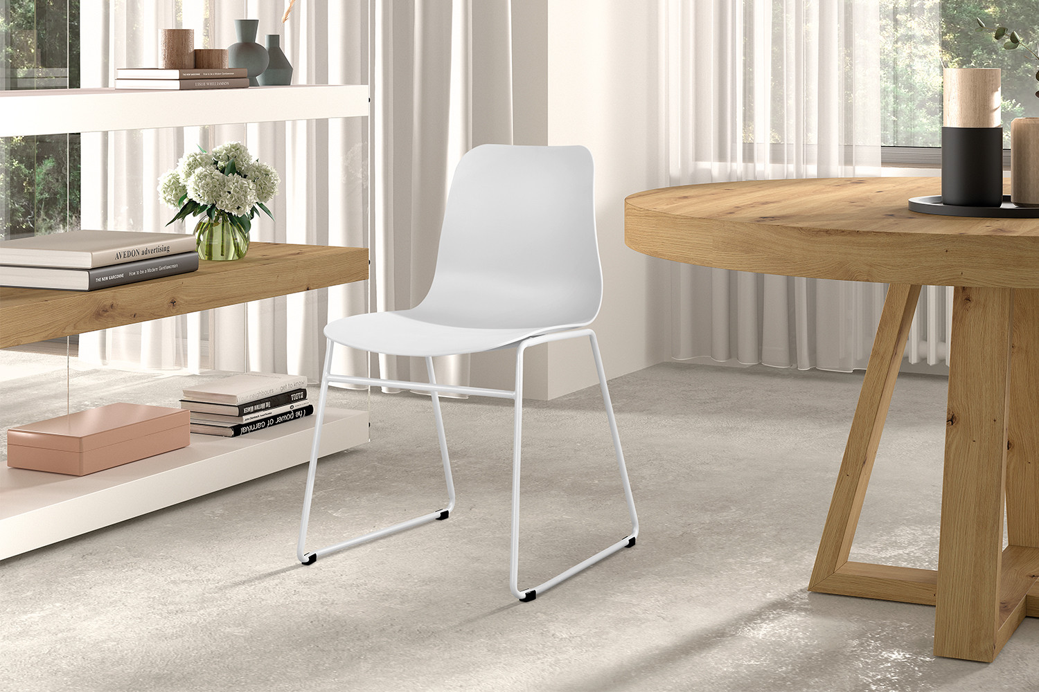 Stoel Marie – PP Wit - Image 2