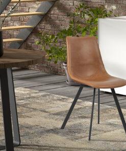 Stoel Oslo – PU Cognac