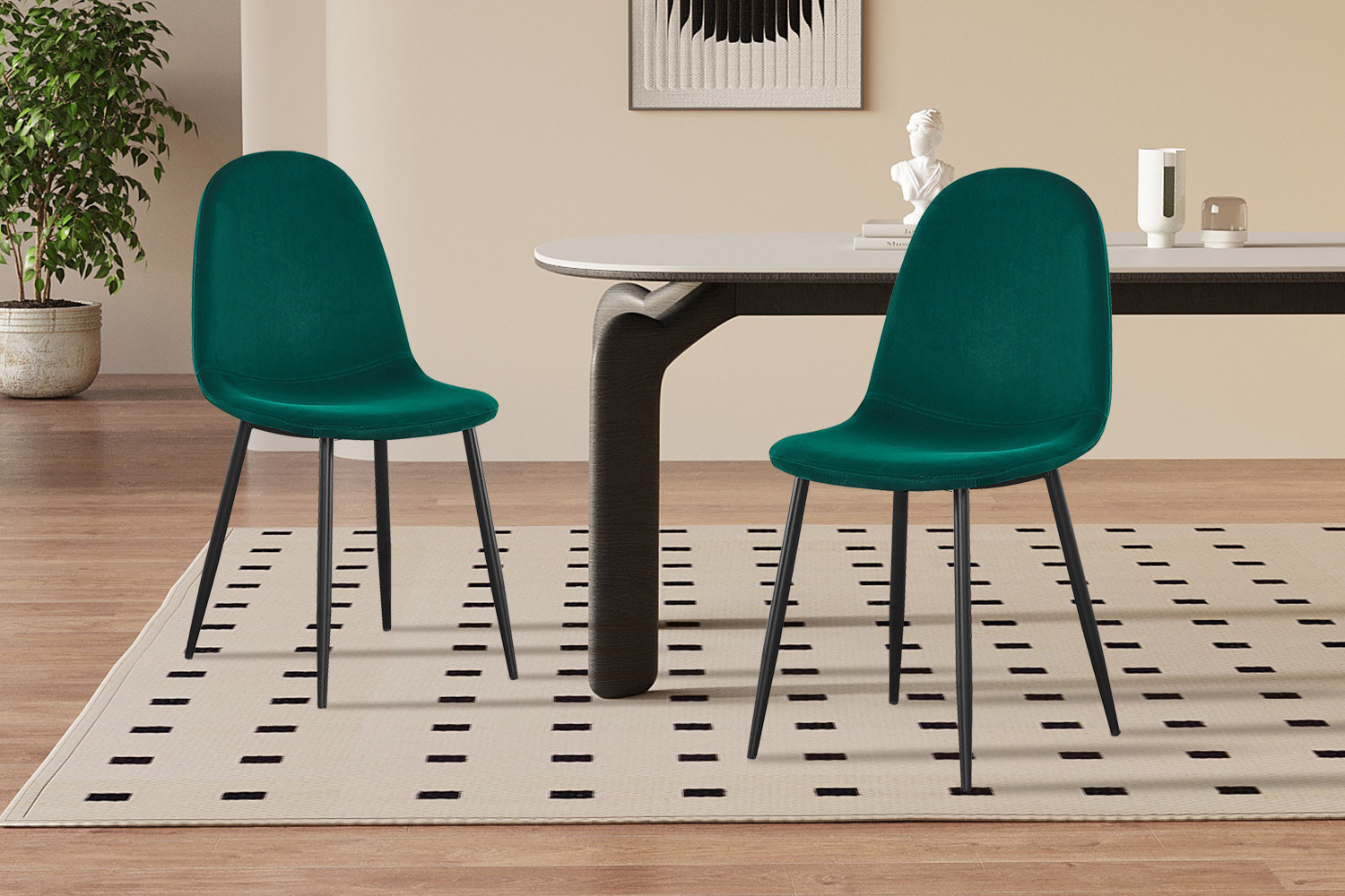 Stoel Boy – Fluweel Groen