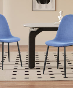 Stoel Boy – Fluweel Lichtblauw