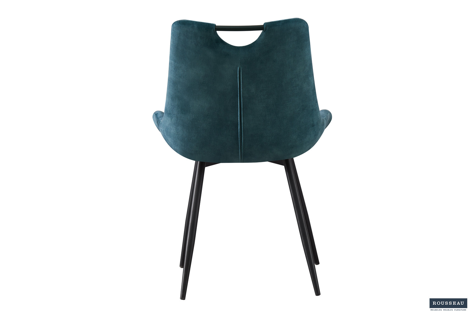 Stoel Nina – Fluweel Petrol - Image 6