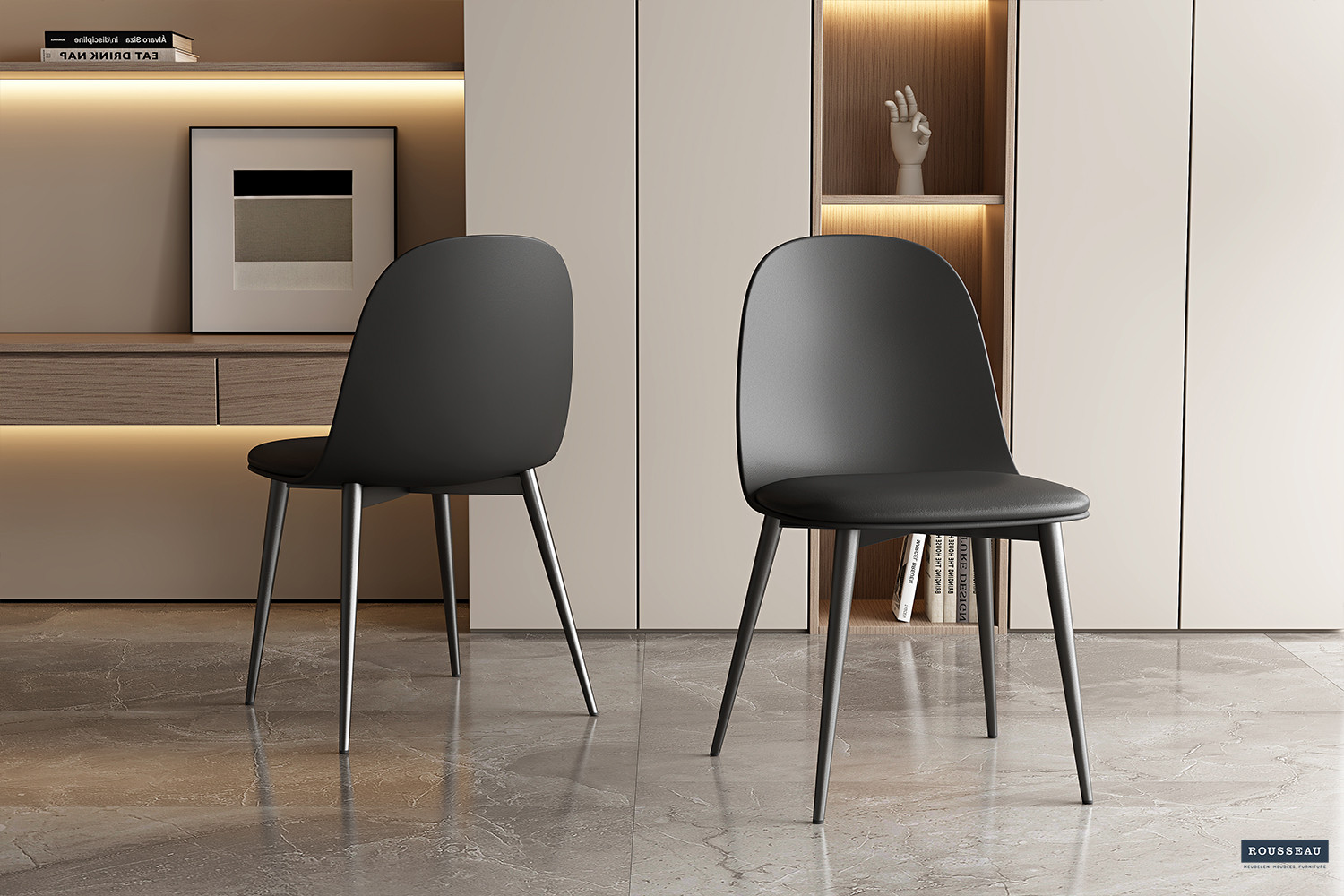 Stoel Jasmin – PP Zwart