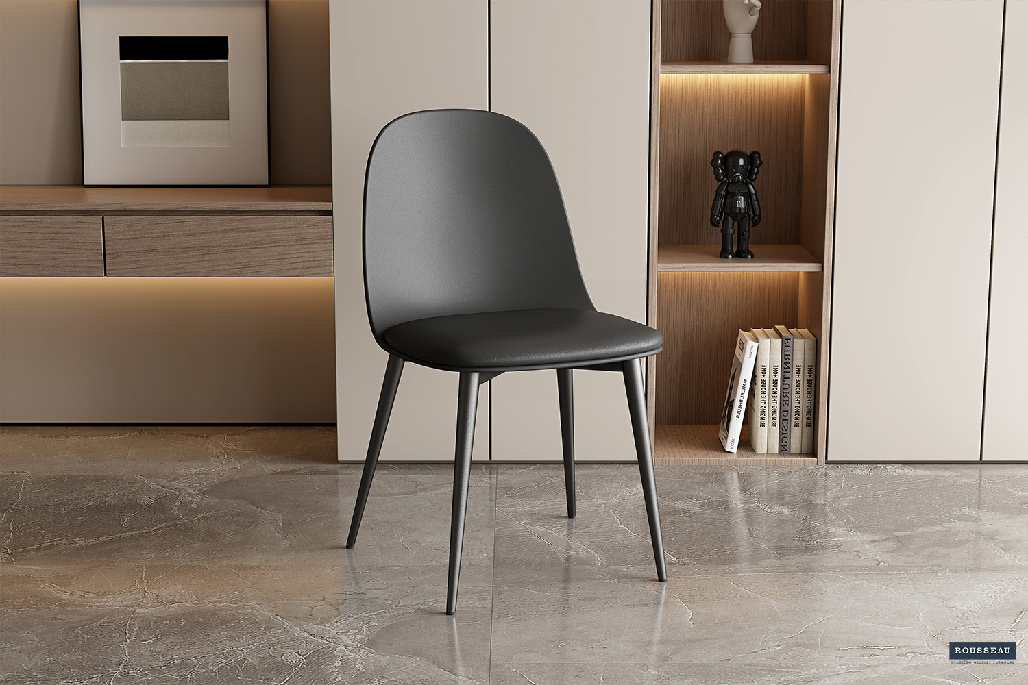 Stoel Jasmin – PP Zwart - Image 2