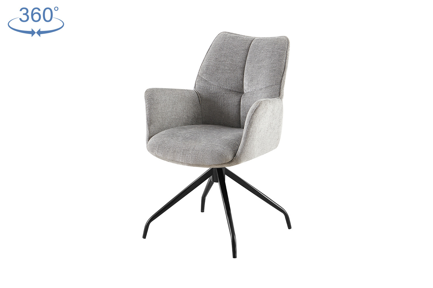 Stoel Lamor Draaibaar Grijs – Davis Perfect Harmony - Image 5