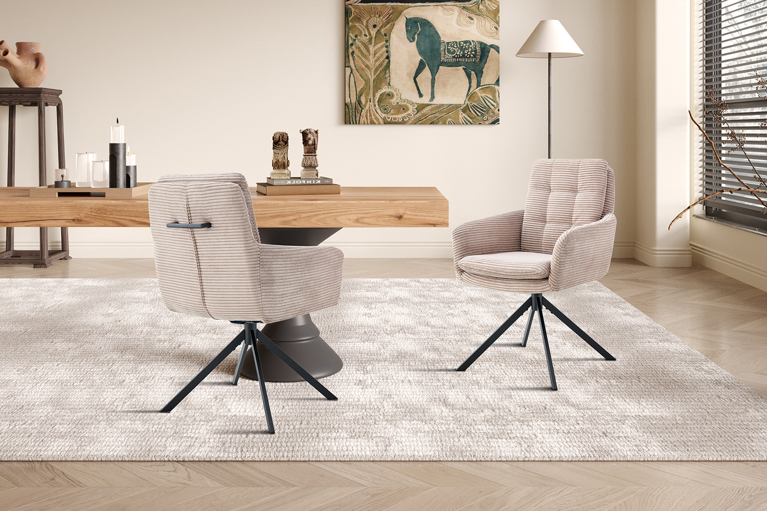 Stoel Luna Draaibaar Zand – Fabb Hyper - Image 3