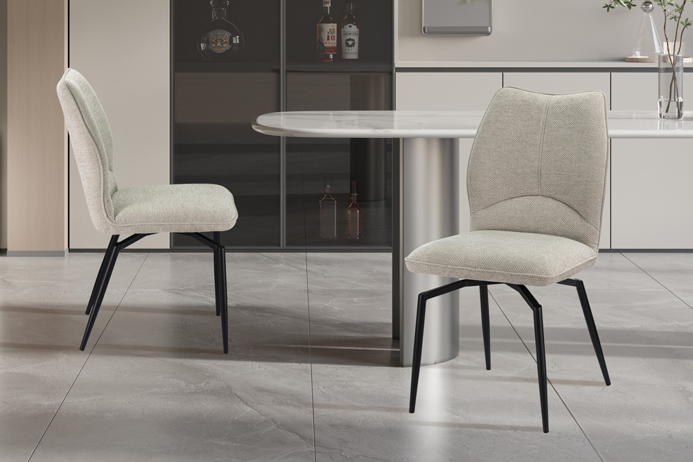 Stoel Lara Draaibaar Ecru – Ote Sea