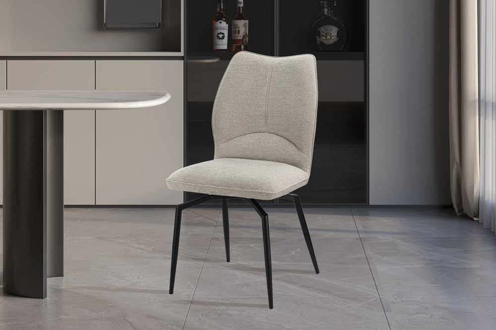 Stoel Lara Draaibaar Ecru – Ote Sea - Image 2