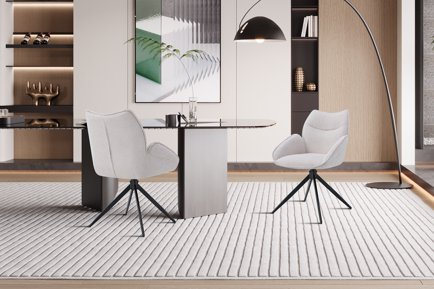 Stoel Mahi Draaibaar Beige – Ote Share - Image 3