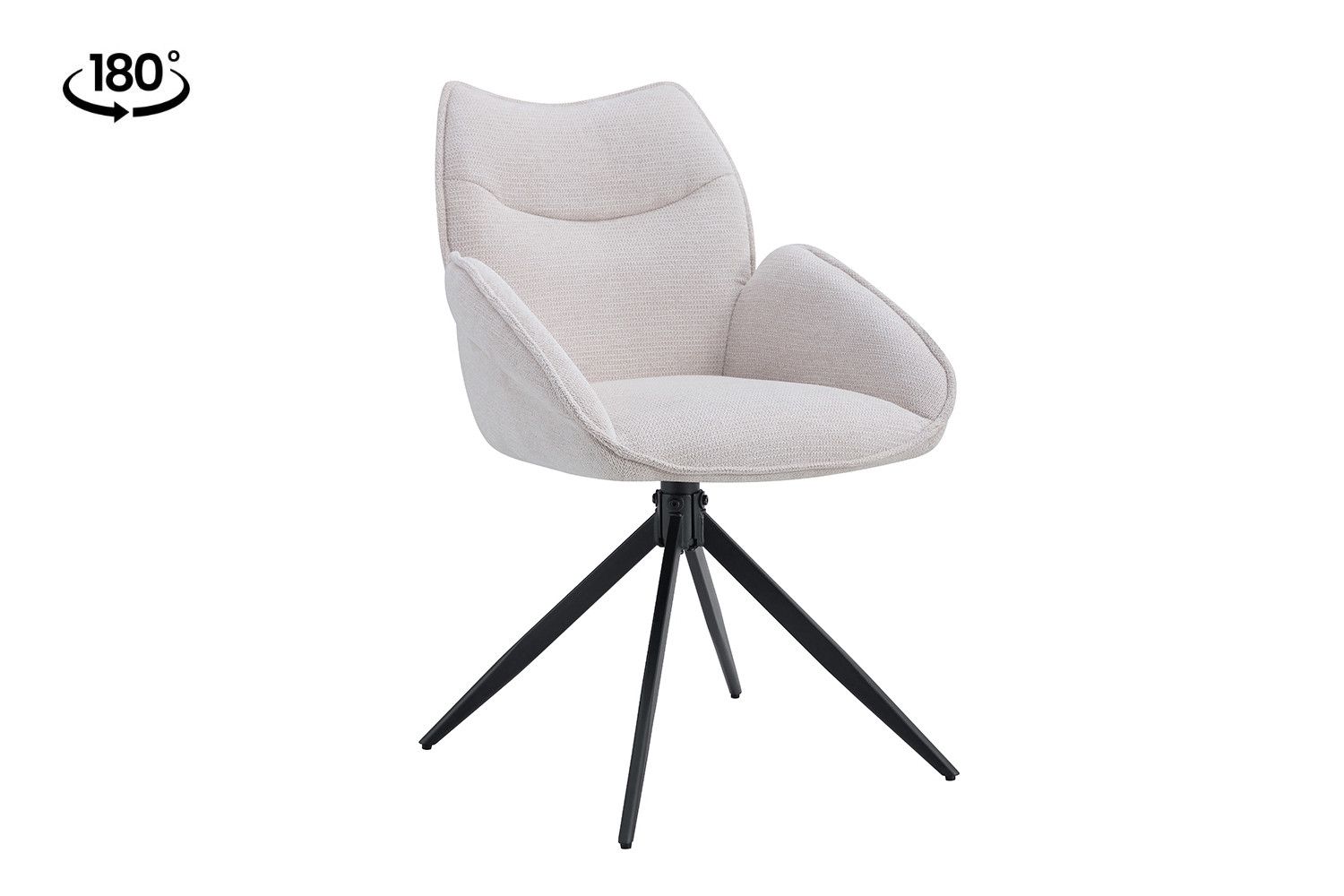 Stoel Mahi Draaibaar Beige – Ote Share - Image 5