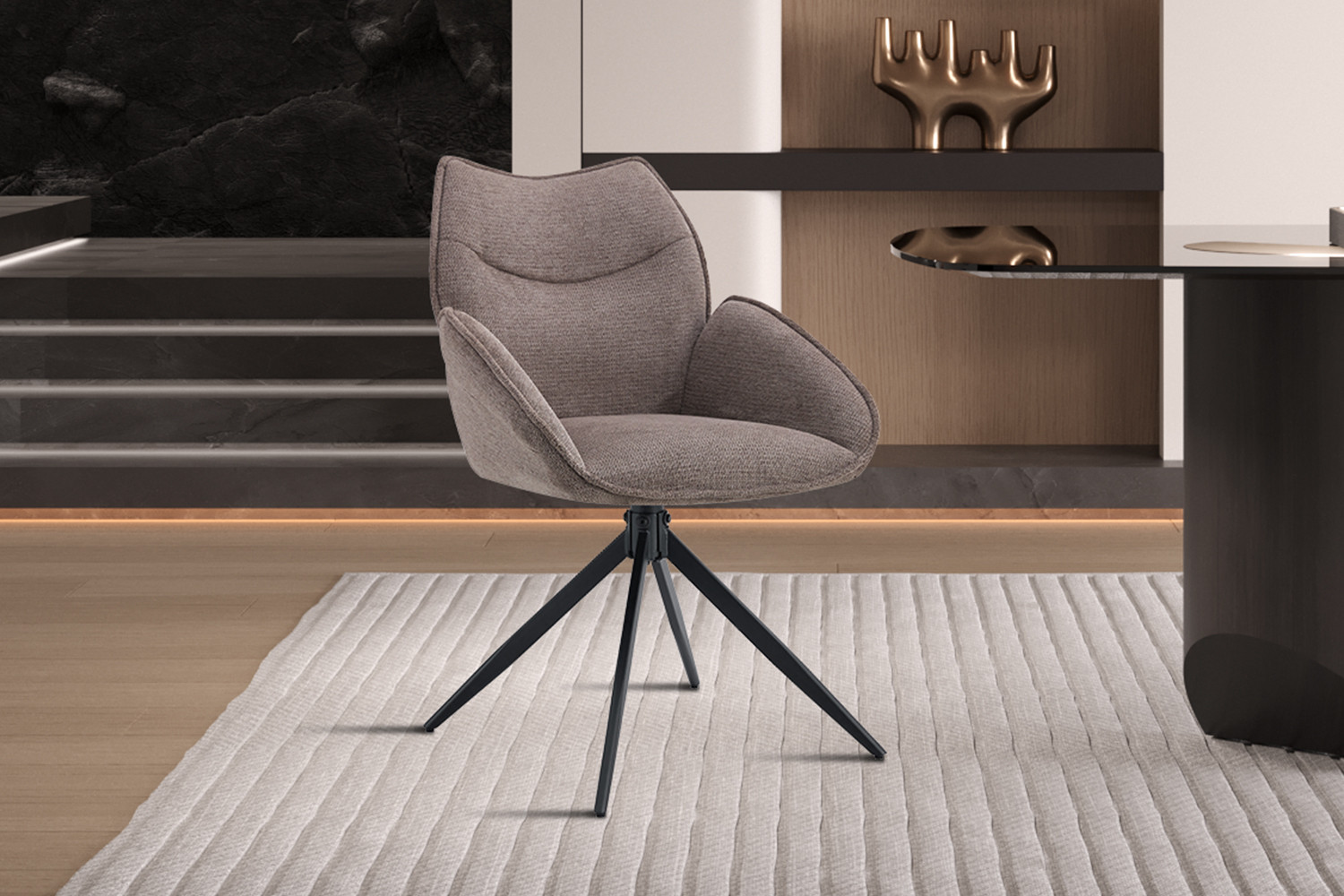 Stoel Mahi Draaibaar Peper – Ote Share - Image 2