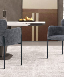 Stoel Naomi – Stof Grijs