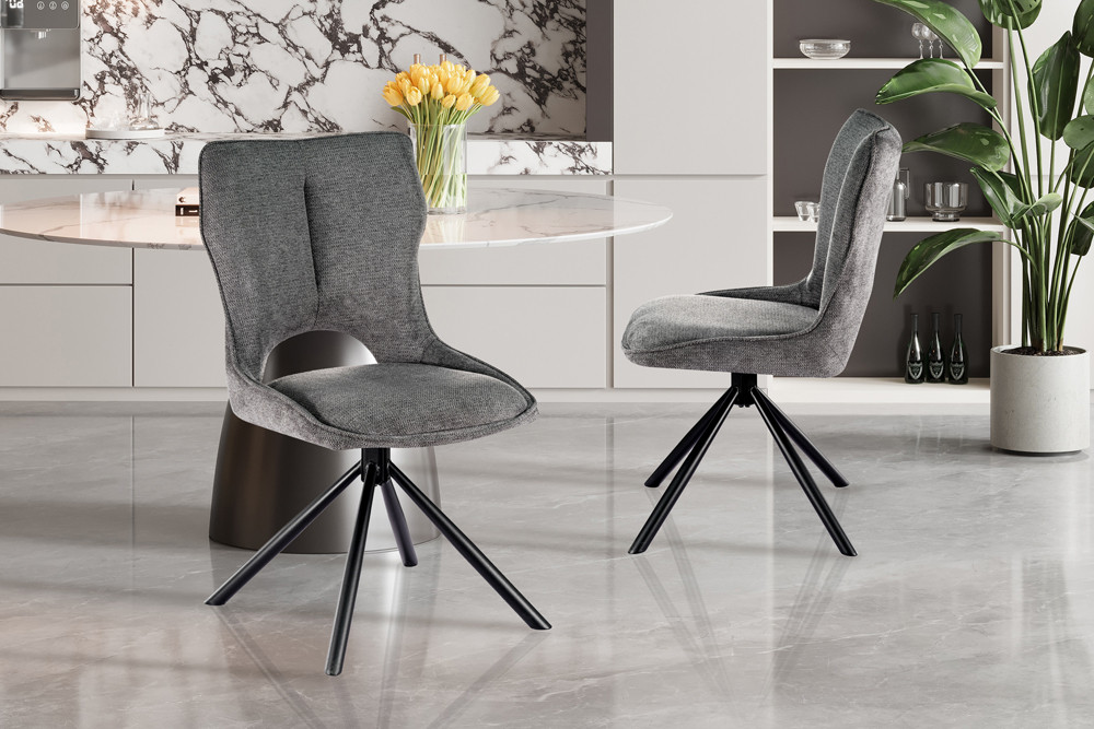 Stoel Mori Draaibaar Donkergrijs – Ote Share