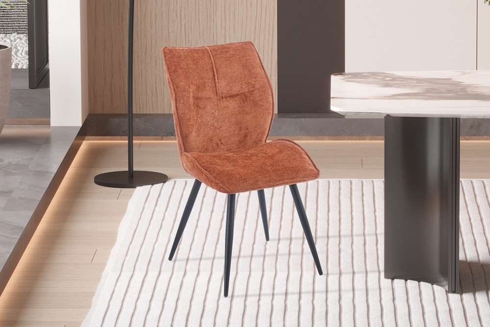 Stoel Faye stof roest - Image 2