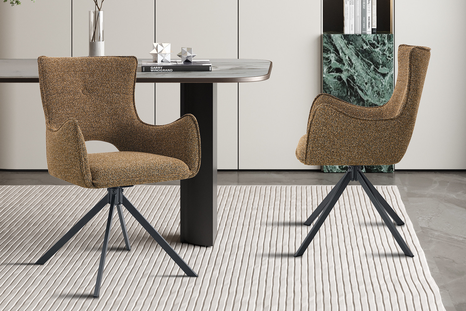 Stoel Billy Draaibaar Roest – Ote Harper