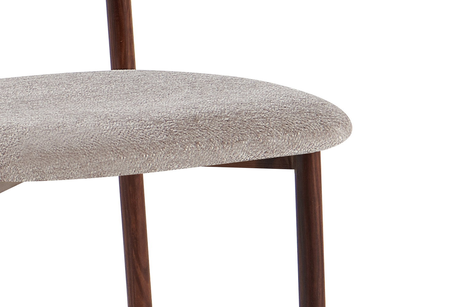 Stoel Coco walnoot stof zand - Image 11