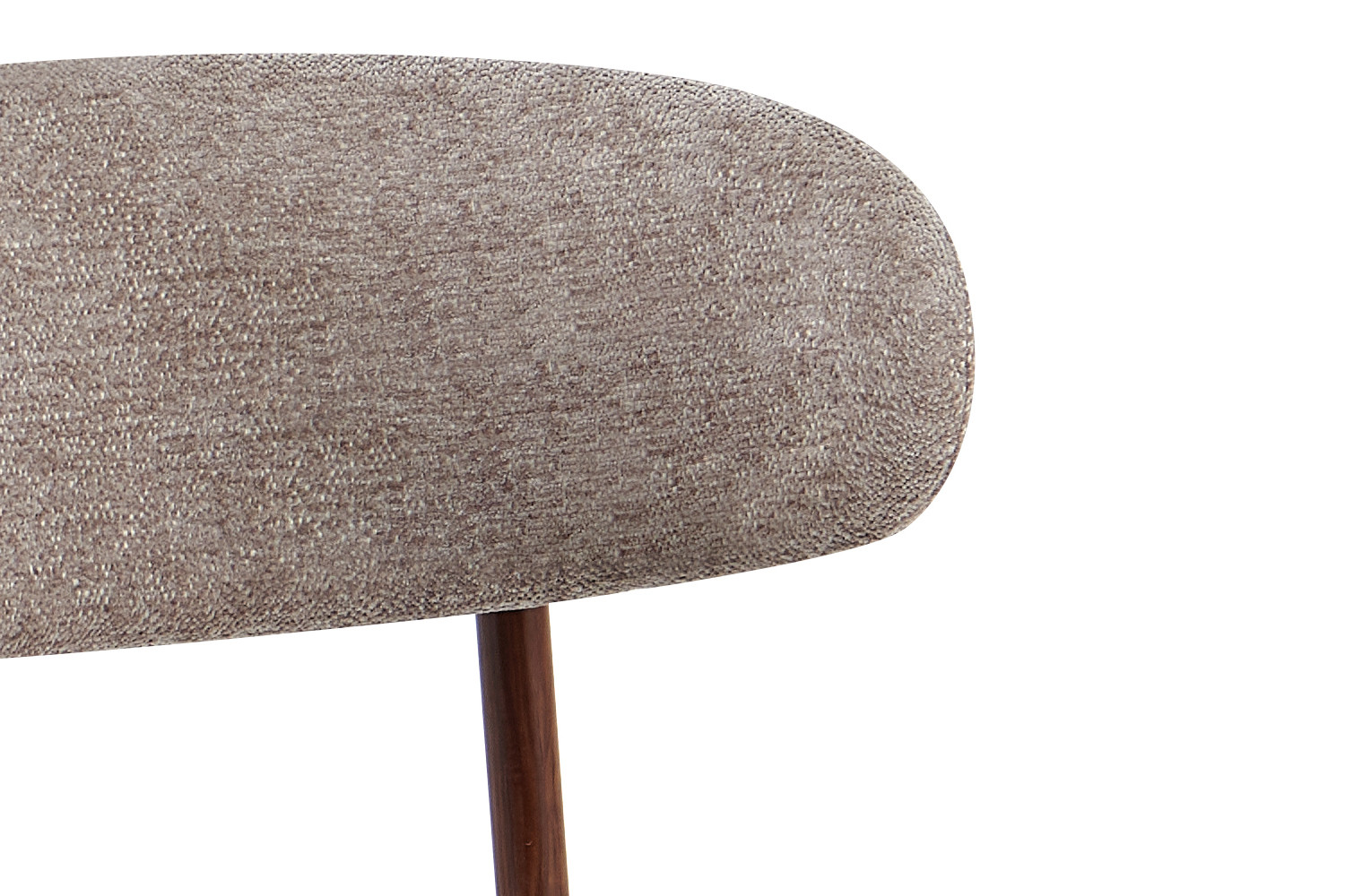 Stoel Coco walnoot stof zand - Image 10