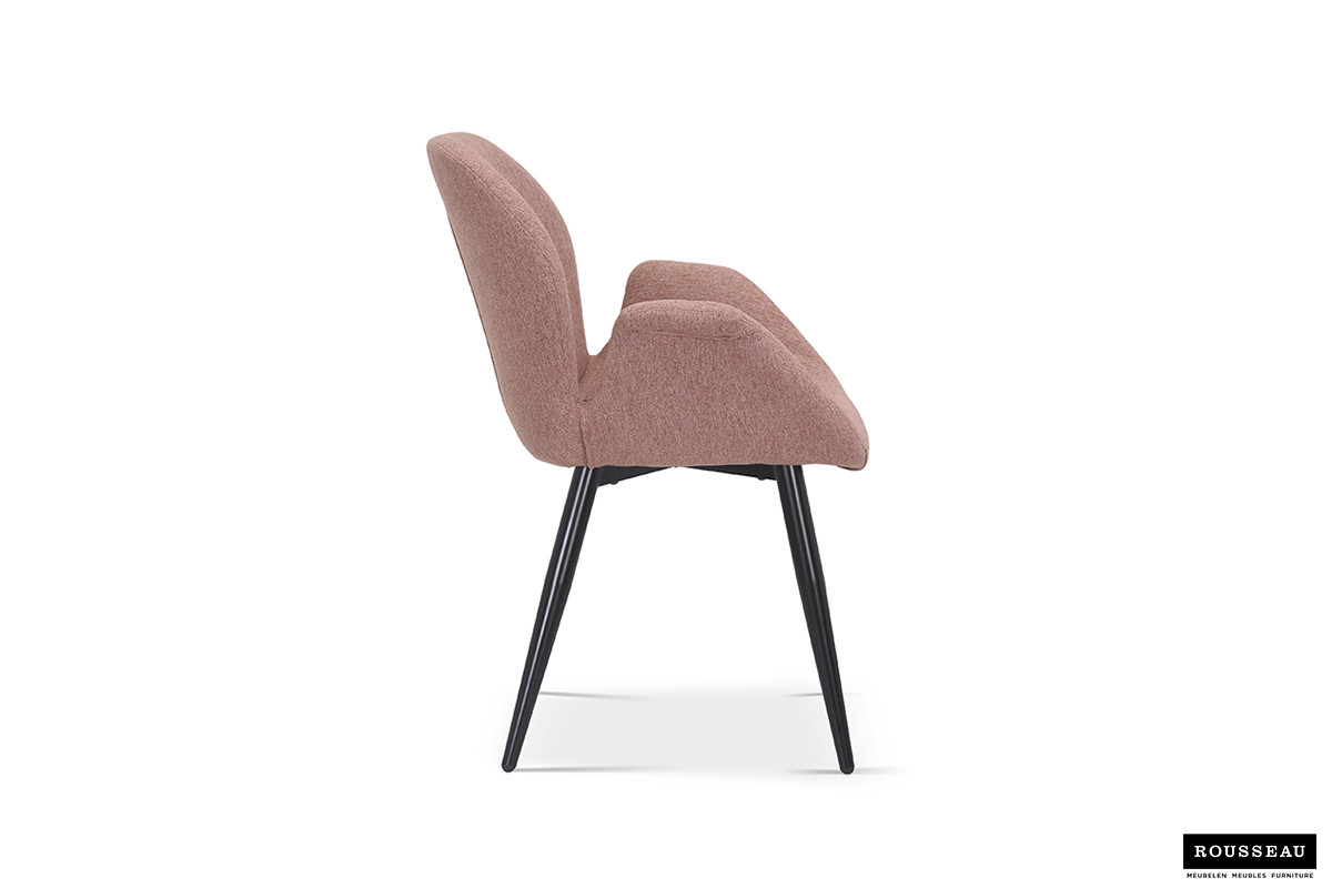 Stoel Maxim – Stof Roze - Image 4