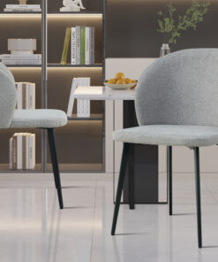 Stoel Toledo – Stof Lichtgrijs