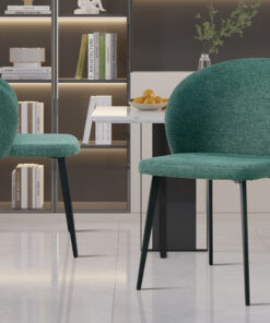 Stoel Toledo stof groen