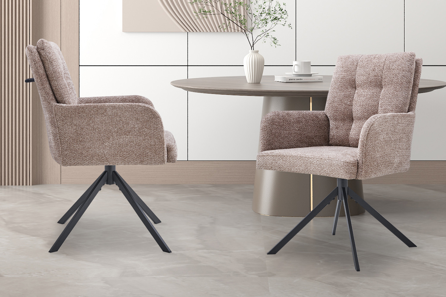 Stoel Granada – Draaibaar Zand