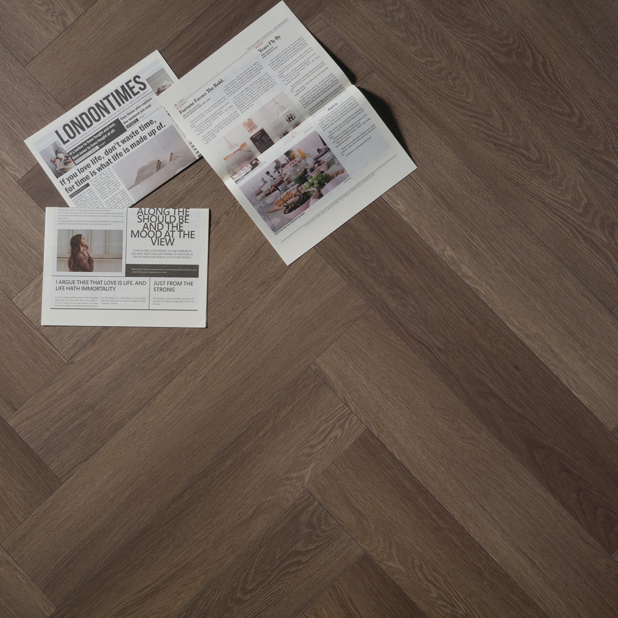 Braag Floors Cider XL Herringbone Dryback - Image 3